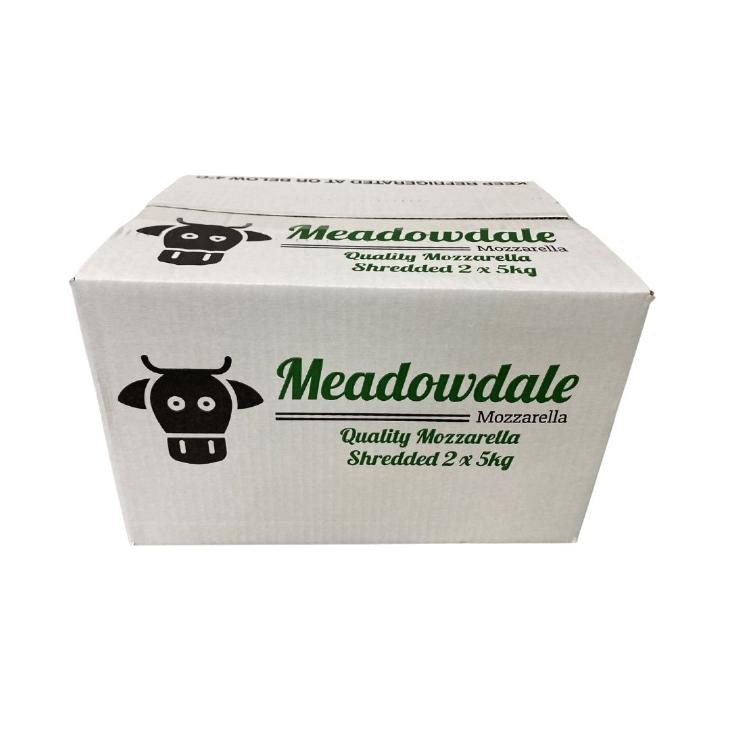 MEADOWDALE Shredded Australian Mozzarella 5kg x 2