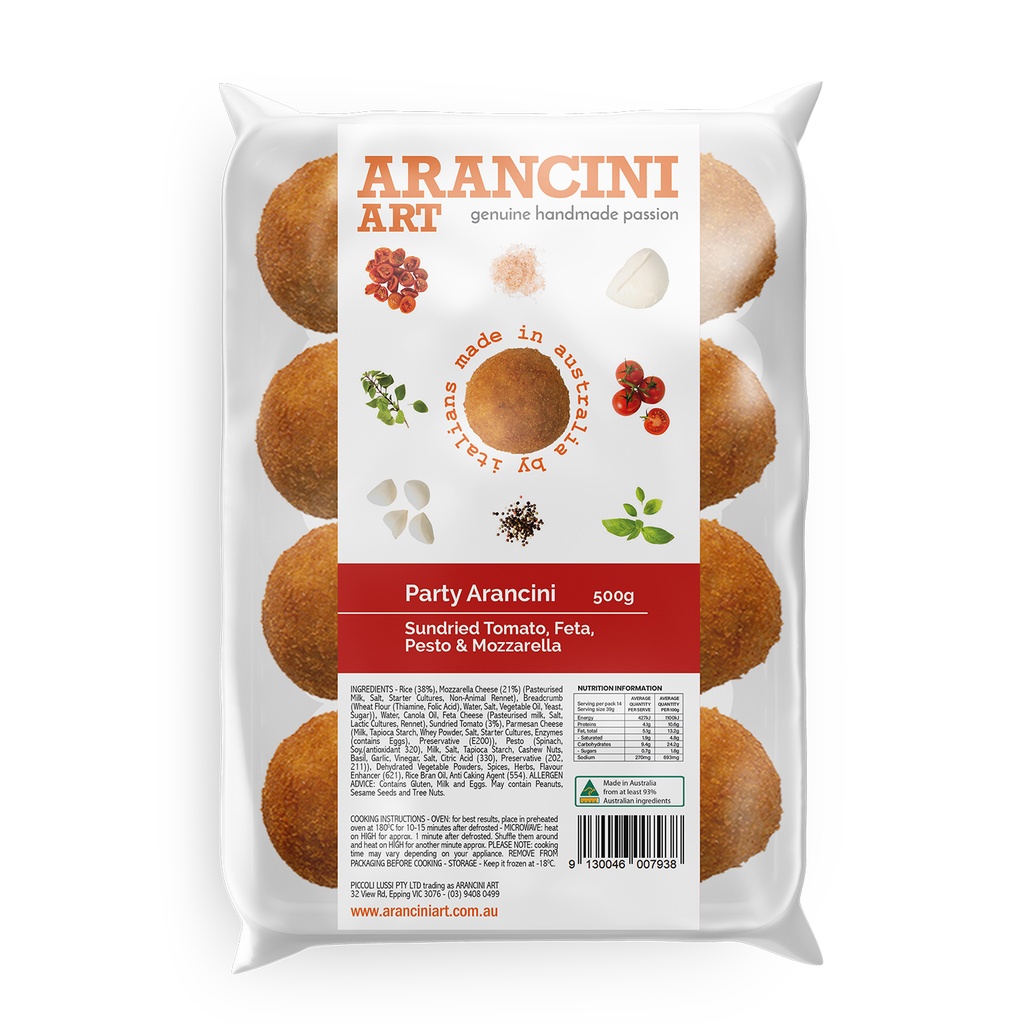 arancini sundried tom 12 x 500g* [B]