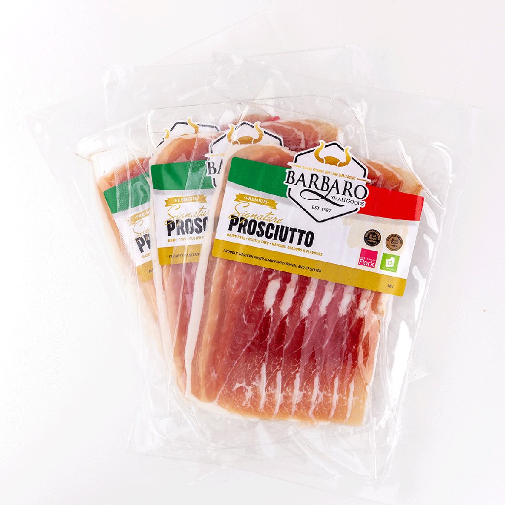 barbaro RETAIL prosciutto 12 x 90g [B]