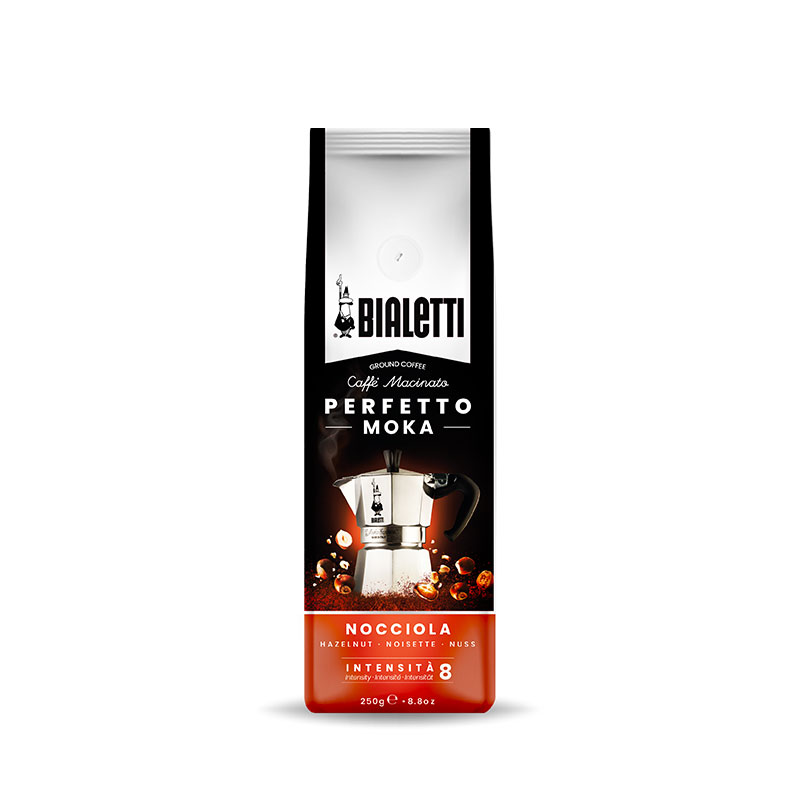 bialetti 96080358 perfetto moka hazelnut 6 x 250g [B]