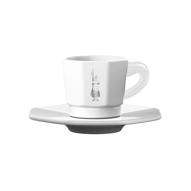 bialetti RTATZ402 cup faces white set 4 x 6* [B]