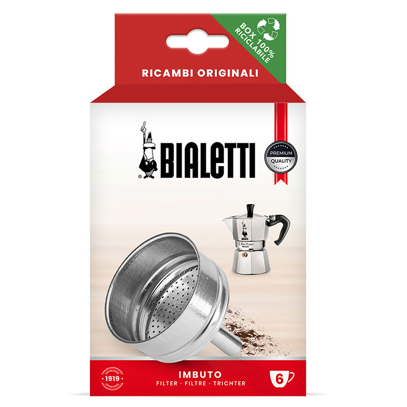 bialetti 800135 funnel 6 cups x 6* [B]