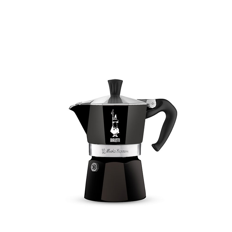 bialetti 4952 moka express black 3 cup* [U]