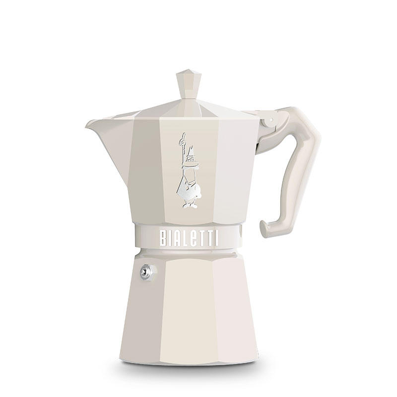 bialetti 9060 moka exclusive cream 6 cup* [U]