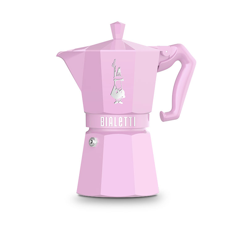 bialetti 9064 moka exclusive pink 6 cup* [U]