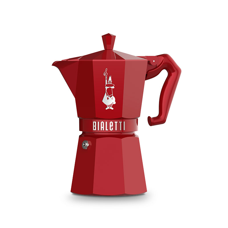 bialetti 9056 moka exclusive red 6 cup* [U]