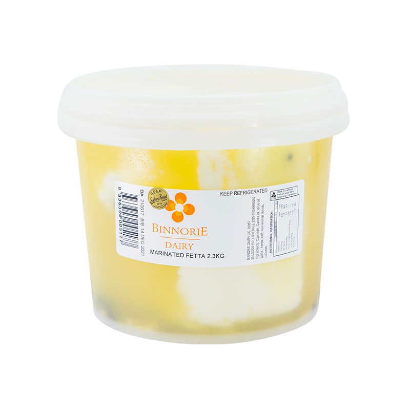 bin dairy fetta marinated 2.3kg [U]