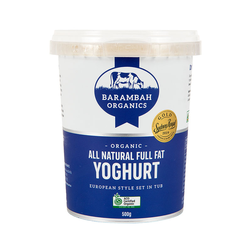 bo yoghurt all natural 97% 500g (6) [U]