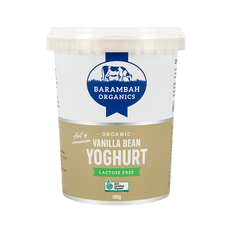 bo yoghurt vanilla bean 500g (6) [U]