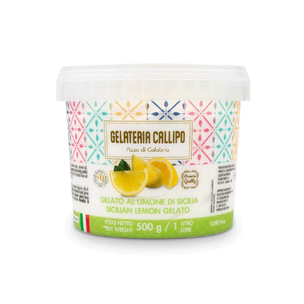 callipo gelateria lemon 6 x 1 litre [B]*