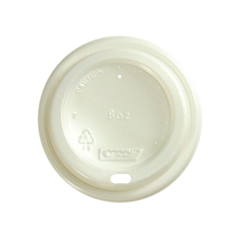 coffee cup lid white 8oz 1000's * [B] 