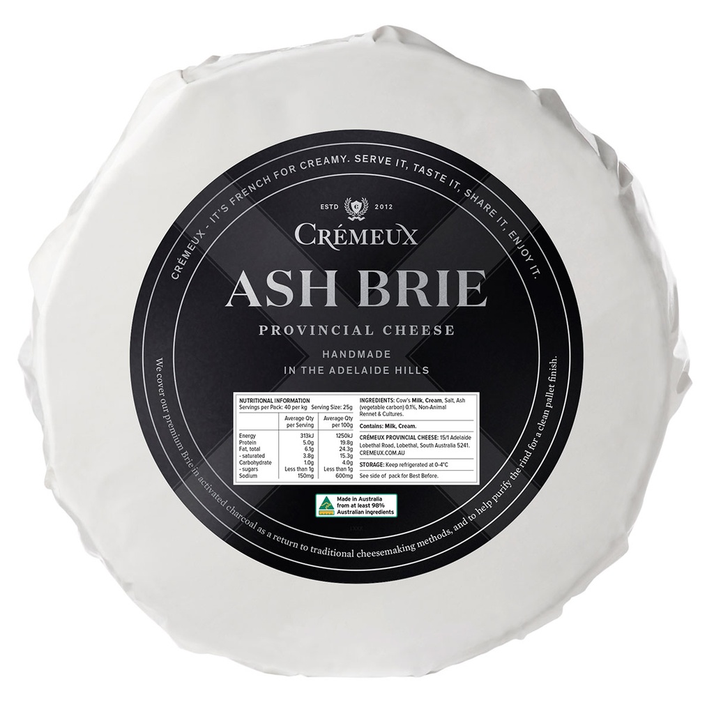 cremeux BRIE ash 2 x 1kg [B]