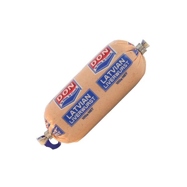 don latvian liverwurst 15 x 100g [B]