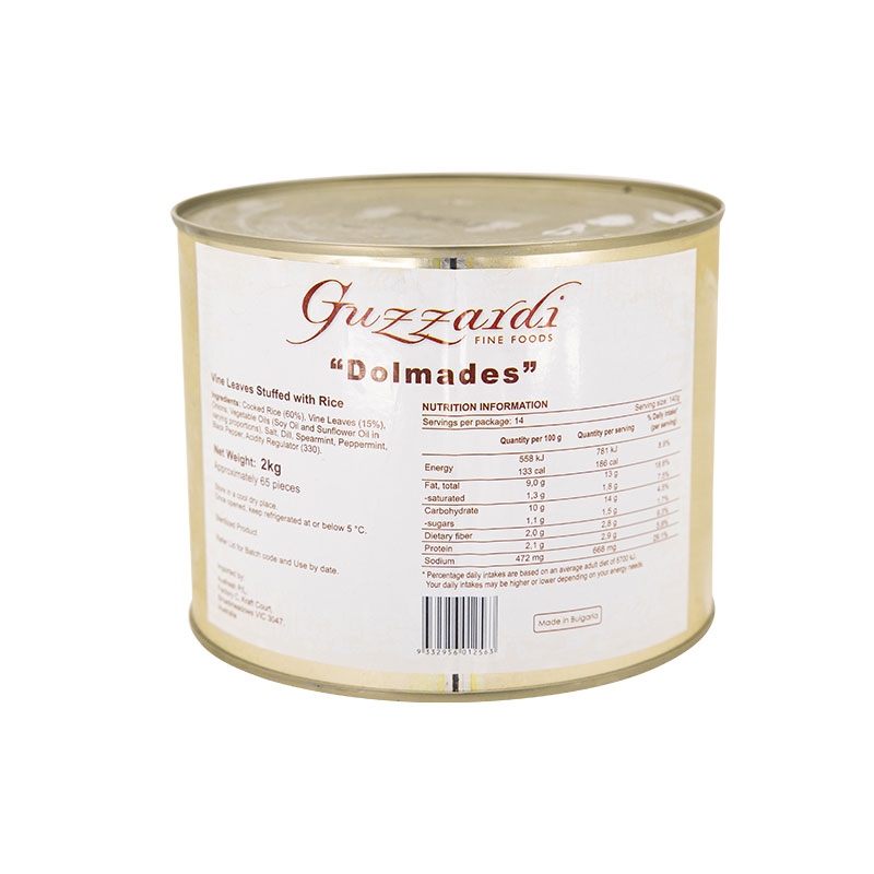 guzzardi dolmades 2kg (6) [U]