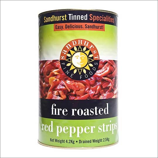 ROASTED RED PEPPER STRIPS A12