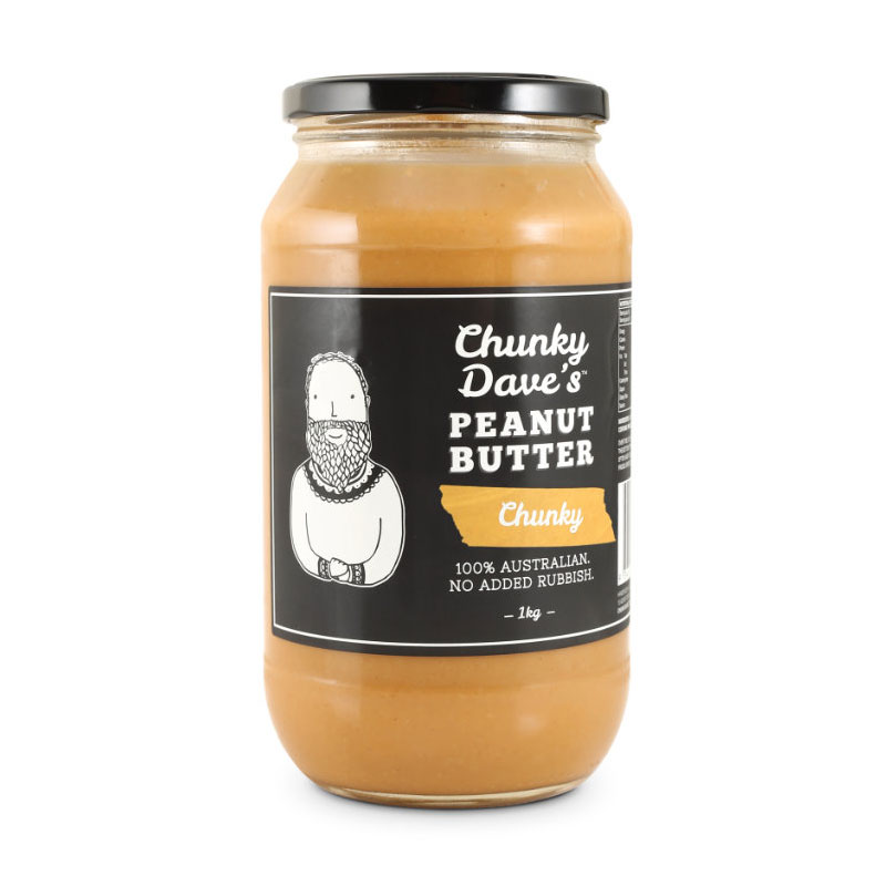 pepe saya chunky dave chunky peanut butter 1kg [U]