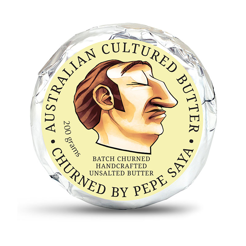 pepe saya cultured butter unsalted 6 x 200g [B]