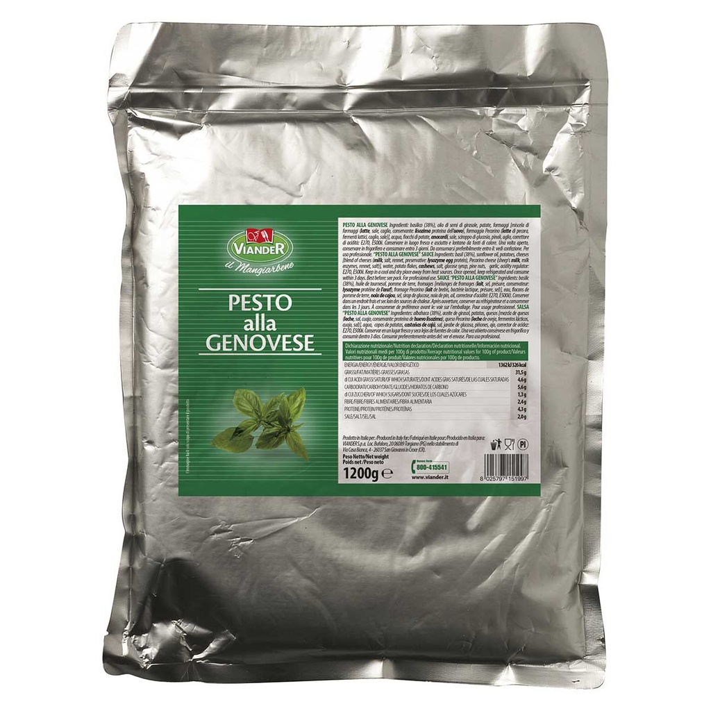 viander pesto genovese in bag 1.2kg [U]