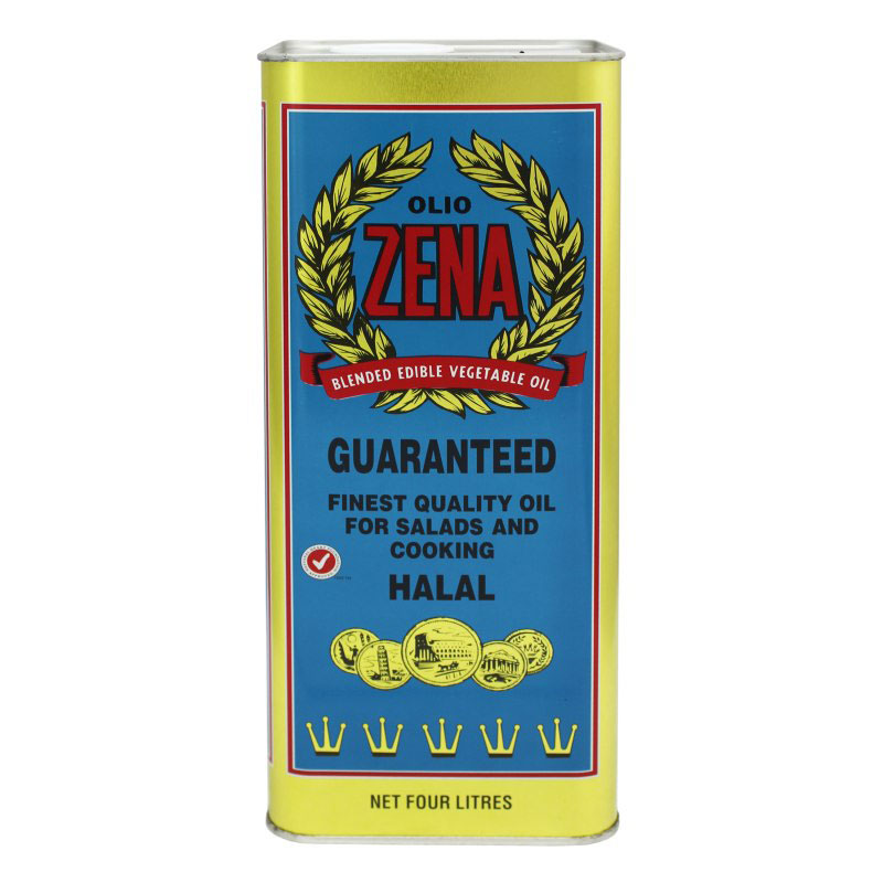 oil zena vegetable 3 x 4lt [B]