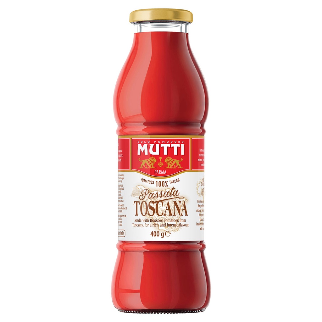 mutti regional passata sauce tuscany 6 x 400g [B]