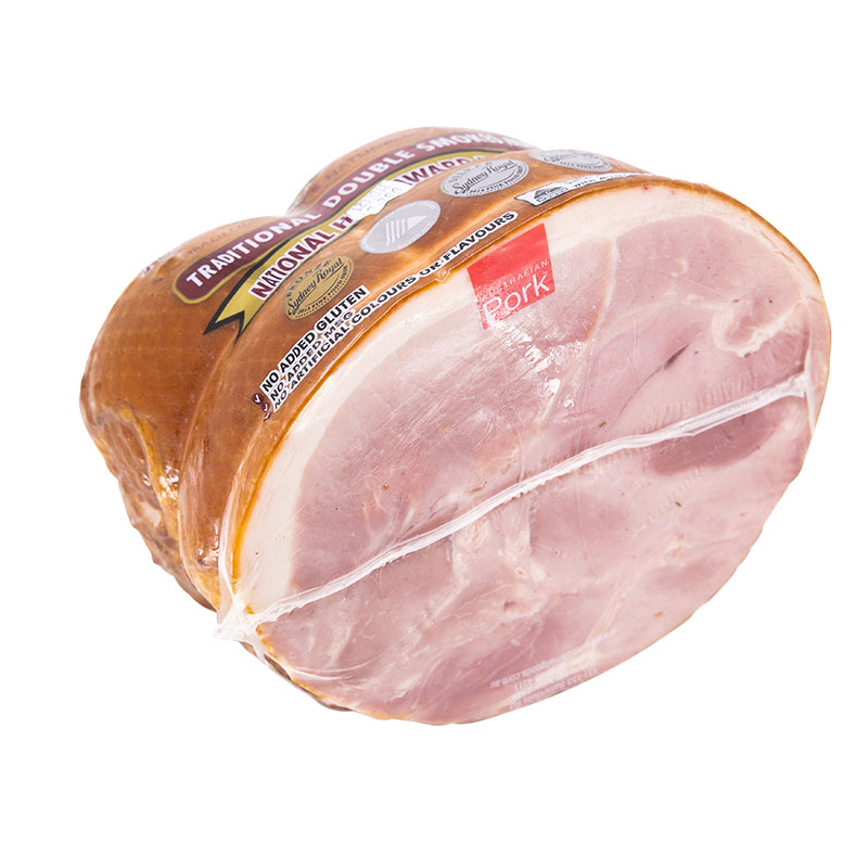 pastoral ham double smoked trad 1/2  4.5kg (4)[K]