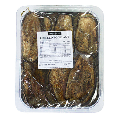 sapore eggplant sliced grilled marinated 2kg
