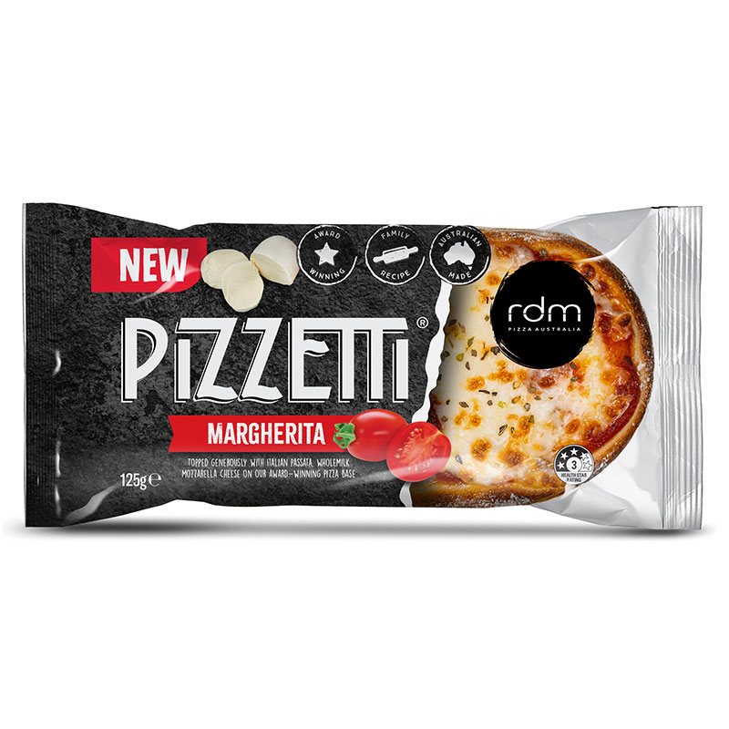 rdm pizzetta margherita 12 x 125g [B]*