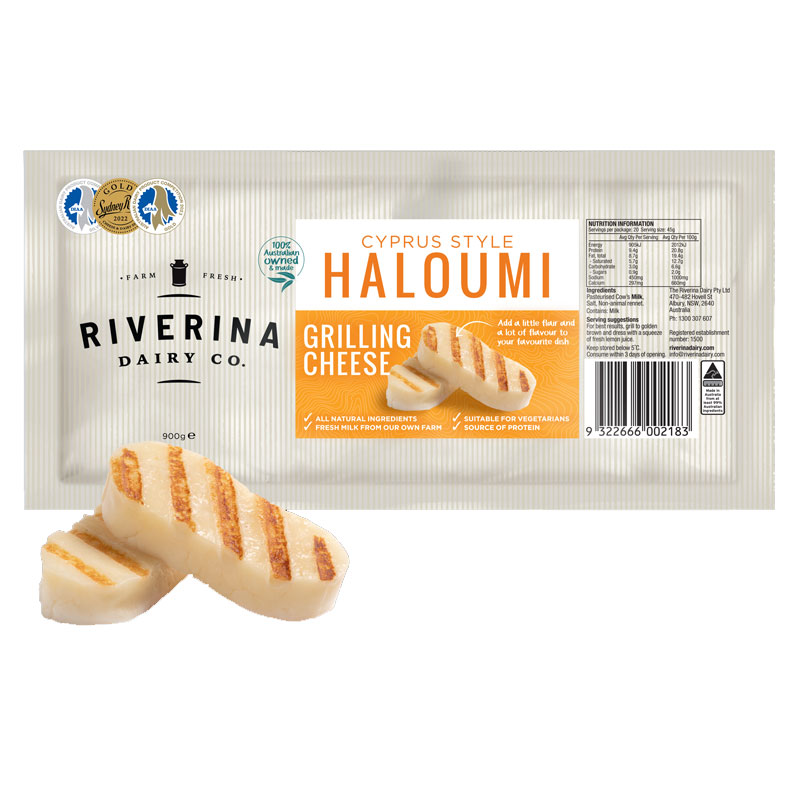 riverina haloumi logs 900g (8) [B]