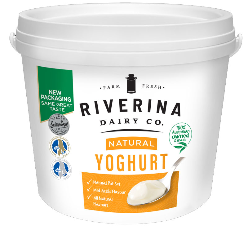 riverina yoghurt natural 10kg [U]