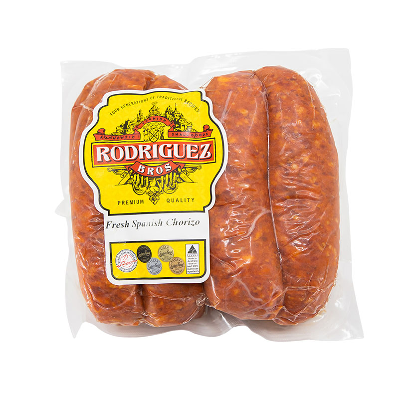 rodriguez spanish chorizo fresh Retail [K]