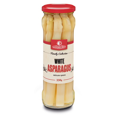 sandhurst asparagus white 6 x 330g [B]