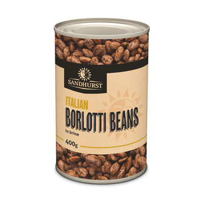 sandhurst beans borlotti 24 x 400g [B]