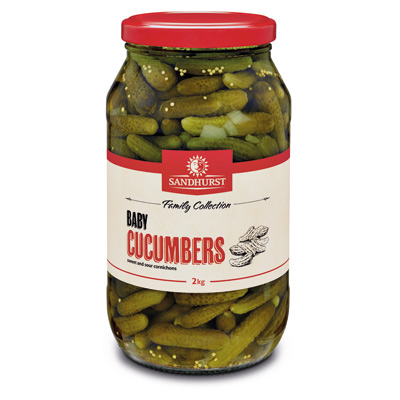 sandhurst baby cucumbers 1.9kg [U]