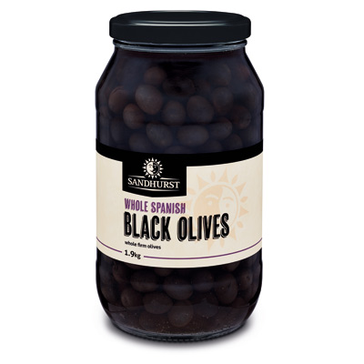 shurst olive black spanish whole 1.9k[U]