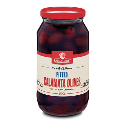 shurst olives kalamatta pitted 500g [B]