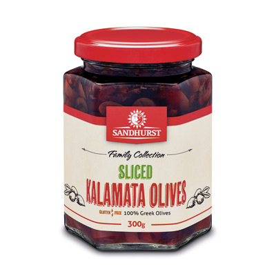 shurst olives kalamata sliced 6x300g [B]