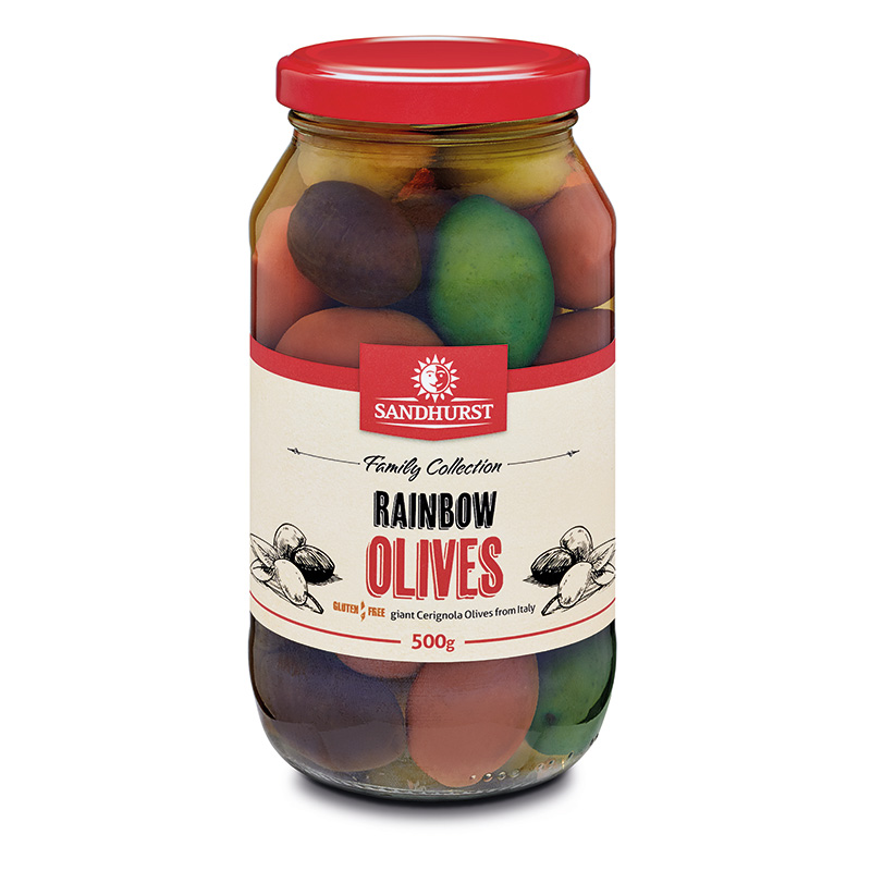 shurst olives rainbow 6 x 500g [B]