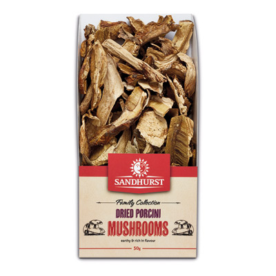 shurst porcini mushroom dried 6 x 50g [B]