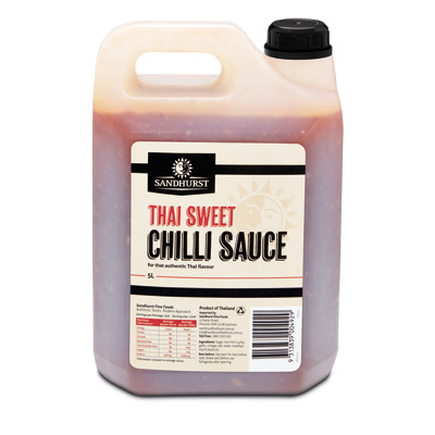 sandhurst sauce thai sweet chilli 5l [U]