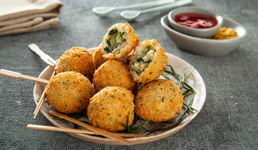 NO CHEESE AND SPINACH BITES 15G - 1KG