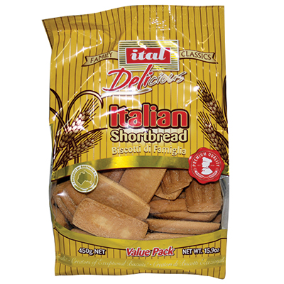 ital biscuit italian shortbread 10x450g* [B]