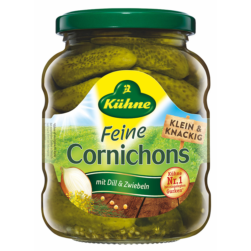 kuhne 40510 cornichons 10 x370ml [B]