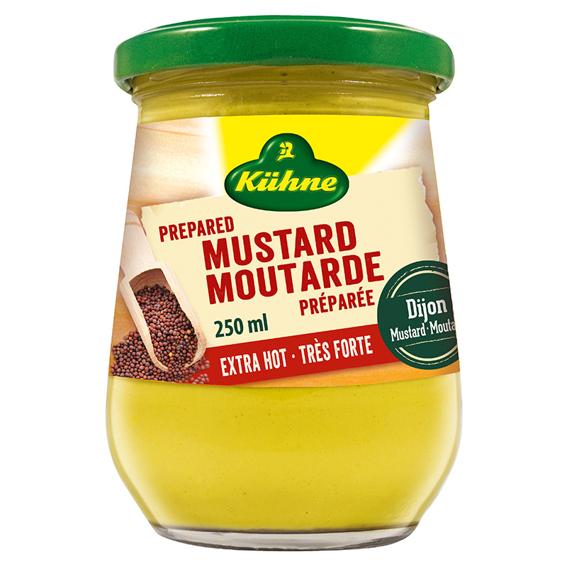 kuhne 24231 mustard extra hot 250ml [B]