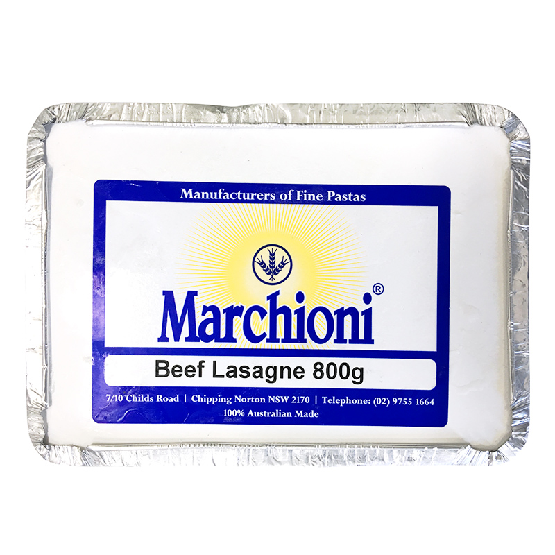 marchioni lasagne beef 10 x 800g* [B]