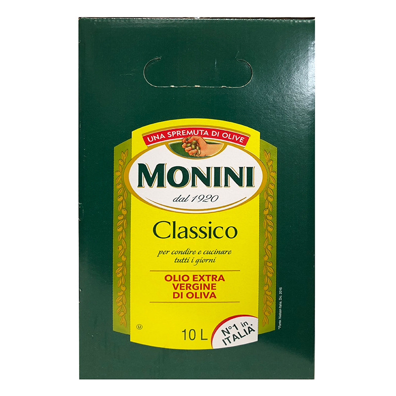 monini olive oil extra virgin classic 10l [U]