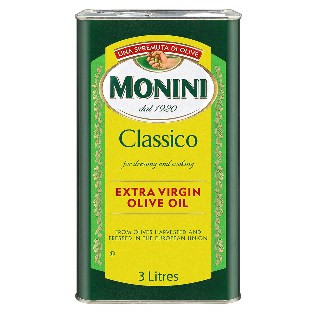 monini olive oil extra virgin classic 3lt (4) [U]