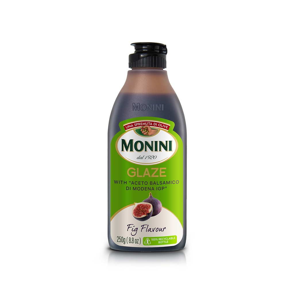 monini balsamic glaze fig 8 x 250ml [B]