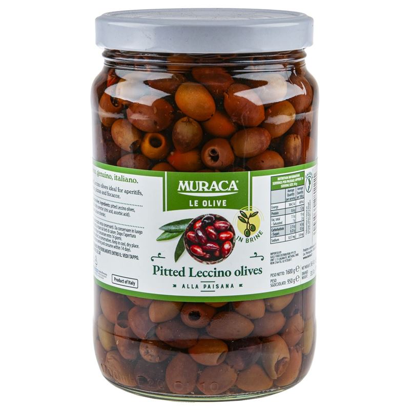 muraca olives leccino pitted 1.7kg [U]