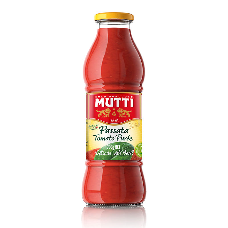 mutti passata with basil 6 x 700ml [B]