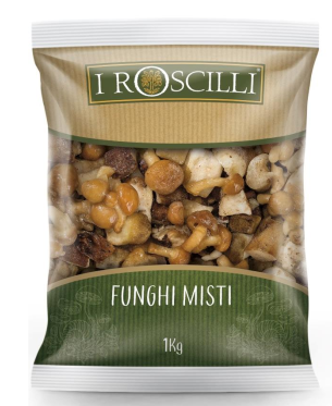 ROSCILLI MIXED MUSHROOMS 1KG (10% PORCINI)